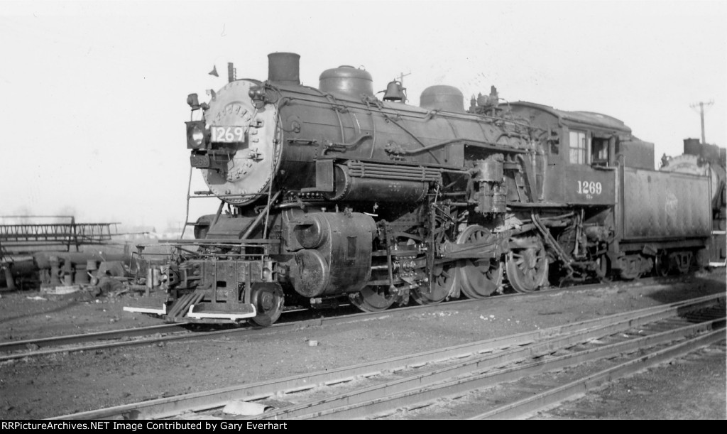 MILW 2-8-0 #1269 - Milwaukee Road